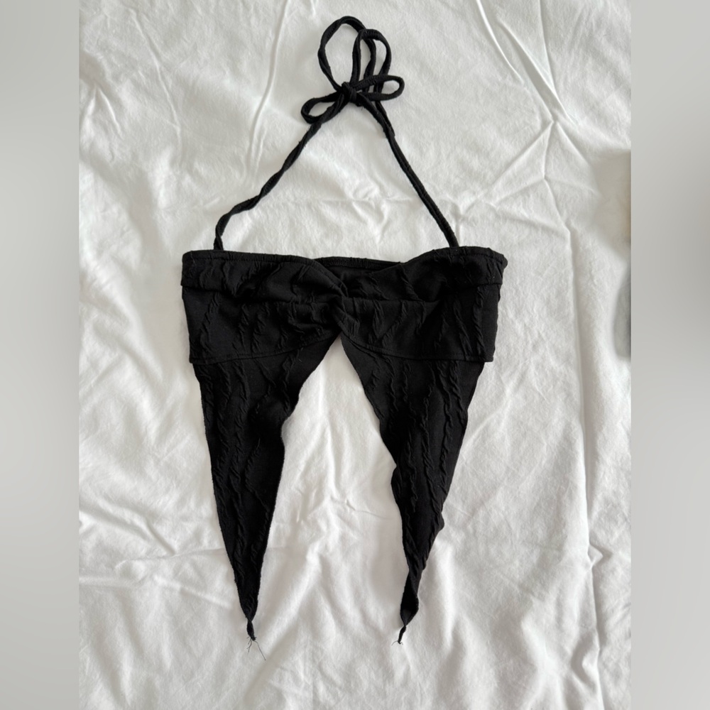 SHEIN Black triangle top